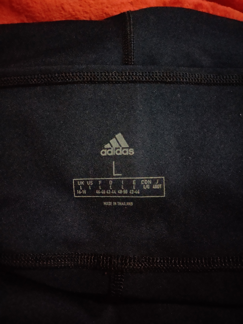 Adidas Ladies L USA Volleyball Navy Leggings - Picture 4 of 9